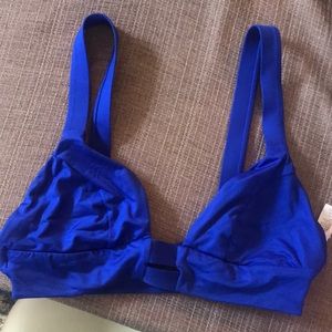 Beautiful Blue Vitamin A bikini top